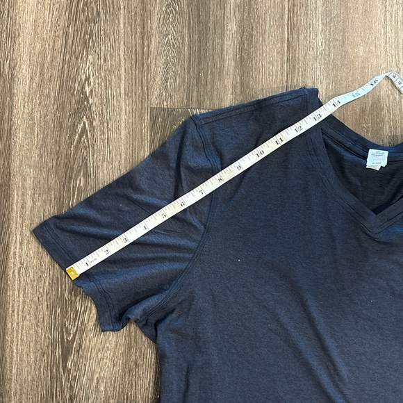 Men’s 90 degree by Reflex short sleeve V-neck dark navy blue Size Medium… - Picture 8 of 10